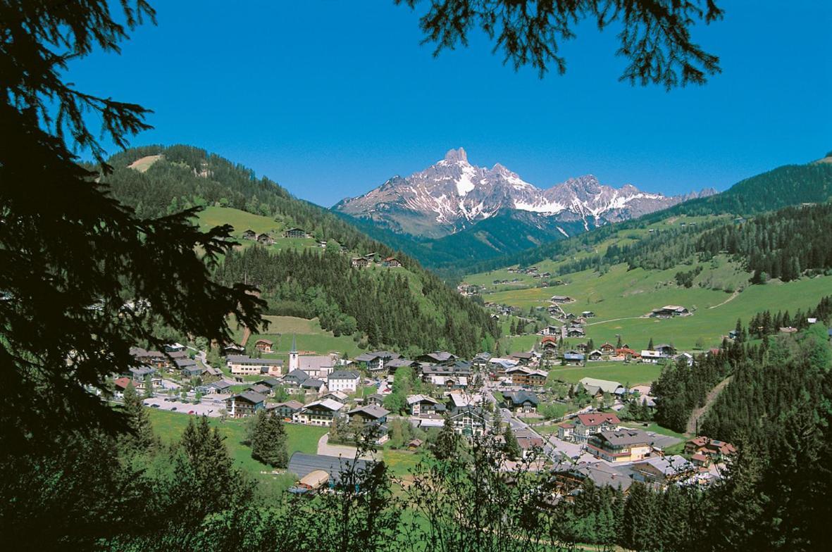 Aparthaus Birkenheim Filzmoos Buitenkant foto